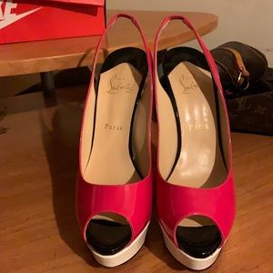 Authentic Christian Louboutin sandals.